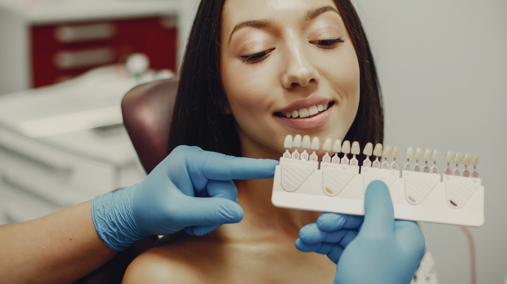 Dental veneers consultation at Keene Family Dentistry