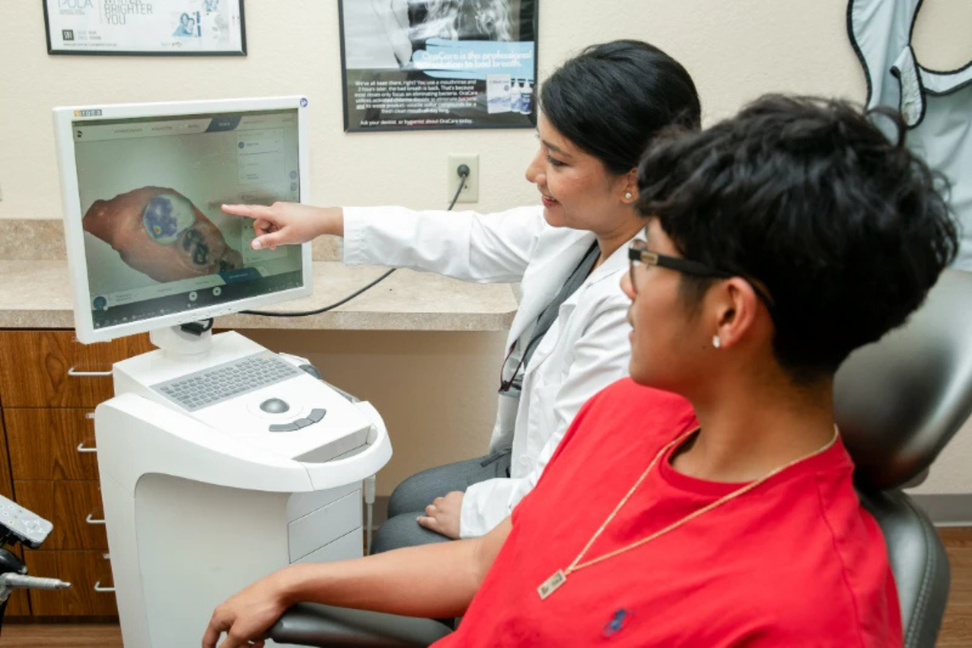 iTero digital scanning technology for cosmetic dentistry at Keene Family Dentistry